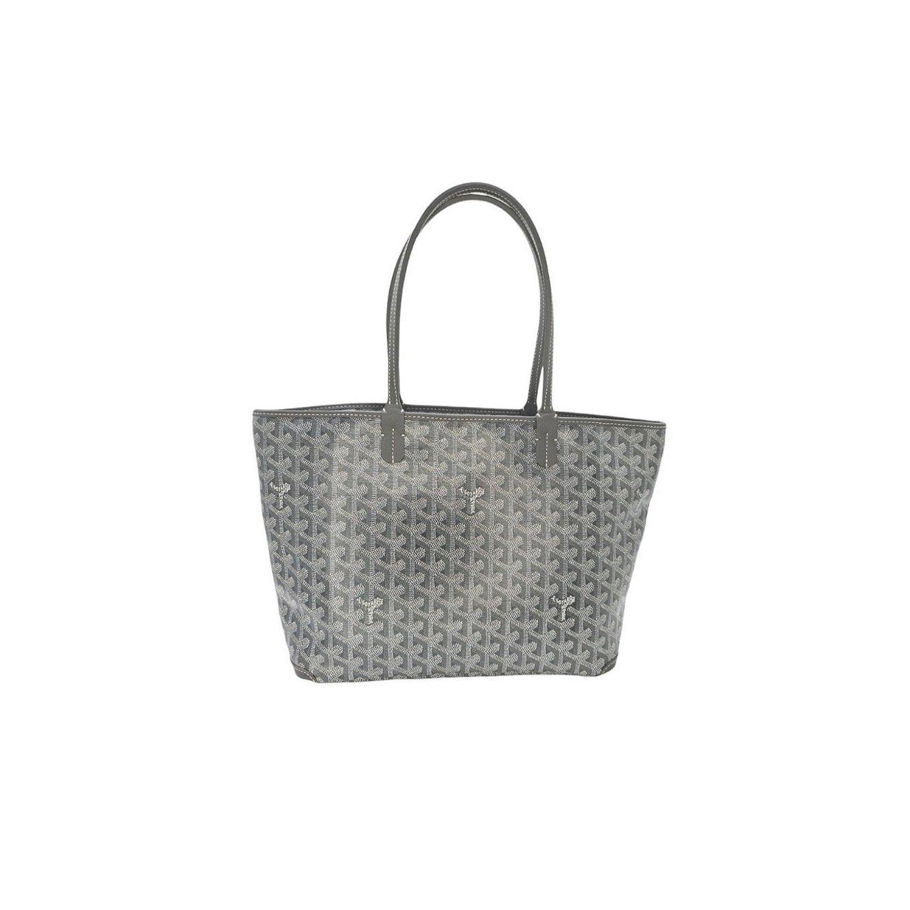 Expertly crafted from Goyardine coated canvas and leather, this Goyard Goyardine Artois PM tote is a timeless and versatile addition to any wardrobe. With its spacious interior and durable construction, this bag offers both style and functionality.