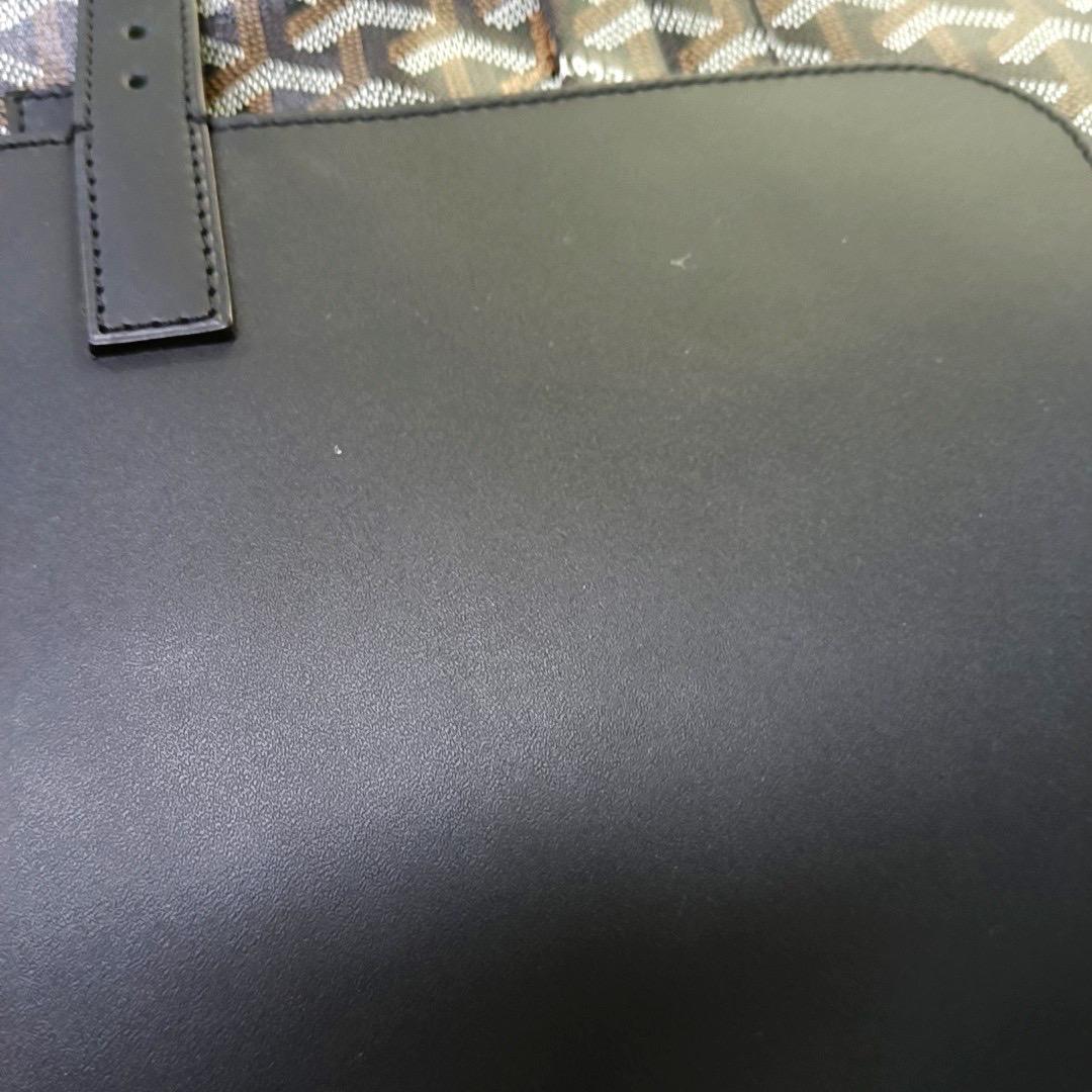 Goyard Alpin Backpack Medium Black Goyard and Leather 8
