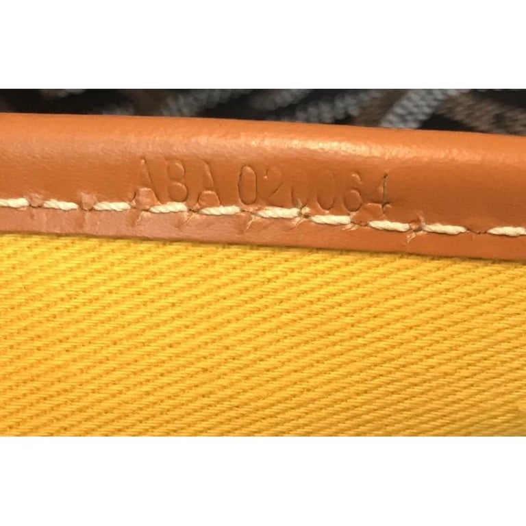 Goyard Ambassade Briefcase Coated Canvas MM Orange 1102691