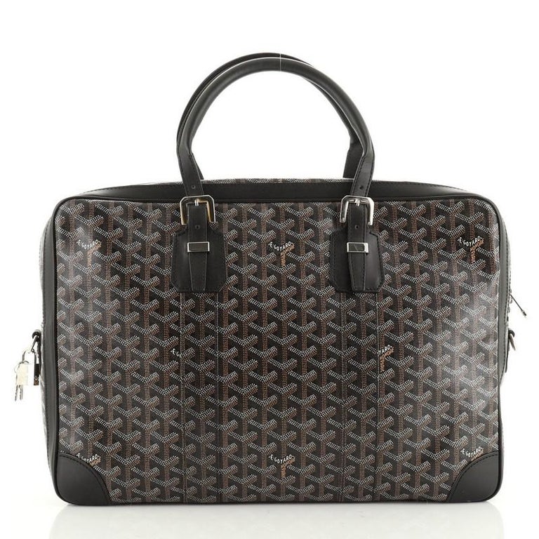 Goyard Ambassade Briefcase Coated Canvas MM at 1stDibs