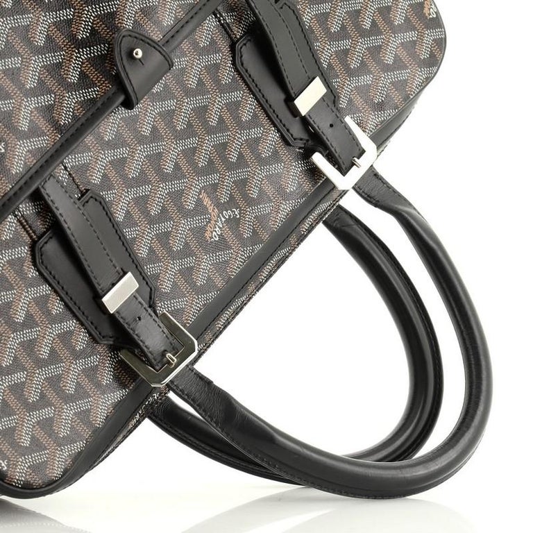 Goyard Ambassade Briefcase Coated Canvas PM at 1stDibs