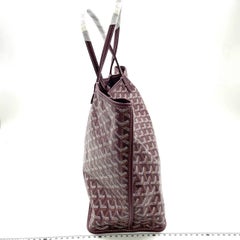 Goyard Anjou PM Medium Tote Burgundy Reversible Leather Lining