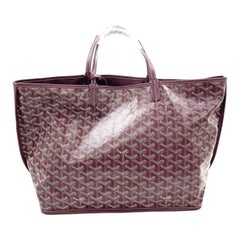 Goyard Anjou PM Medium Tote Burgundy Reversible Leather Lining