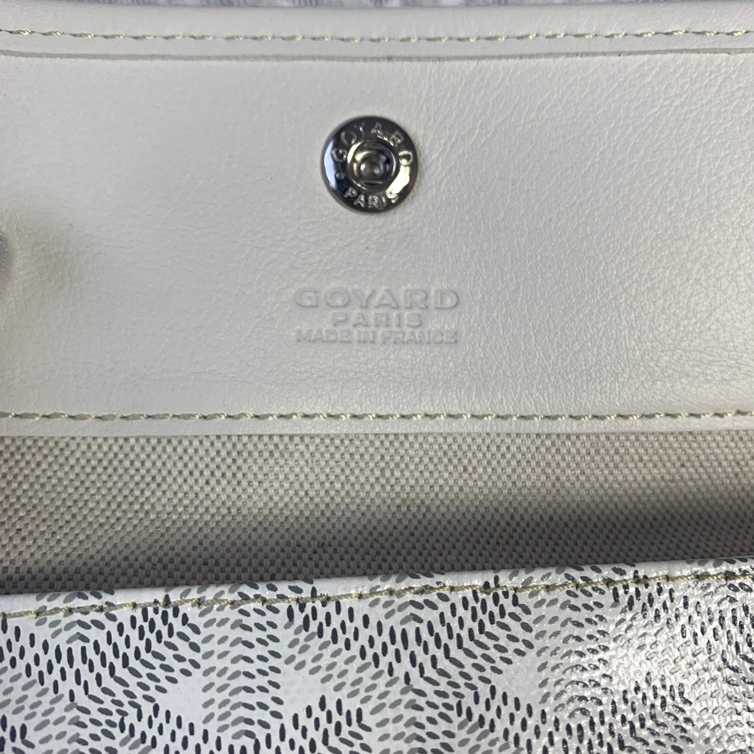 Goyard Anjou PM Medium Tote White Reversible Leather Lining 6