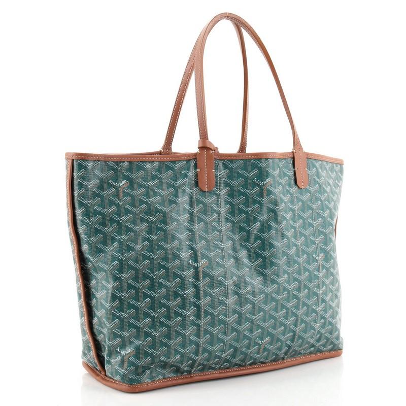 Gray Goyard Anjou Reversible Tote Coated Canvas and Toile Canvas PM