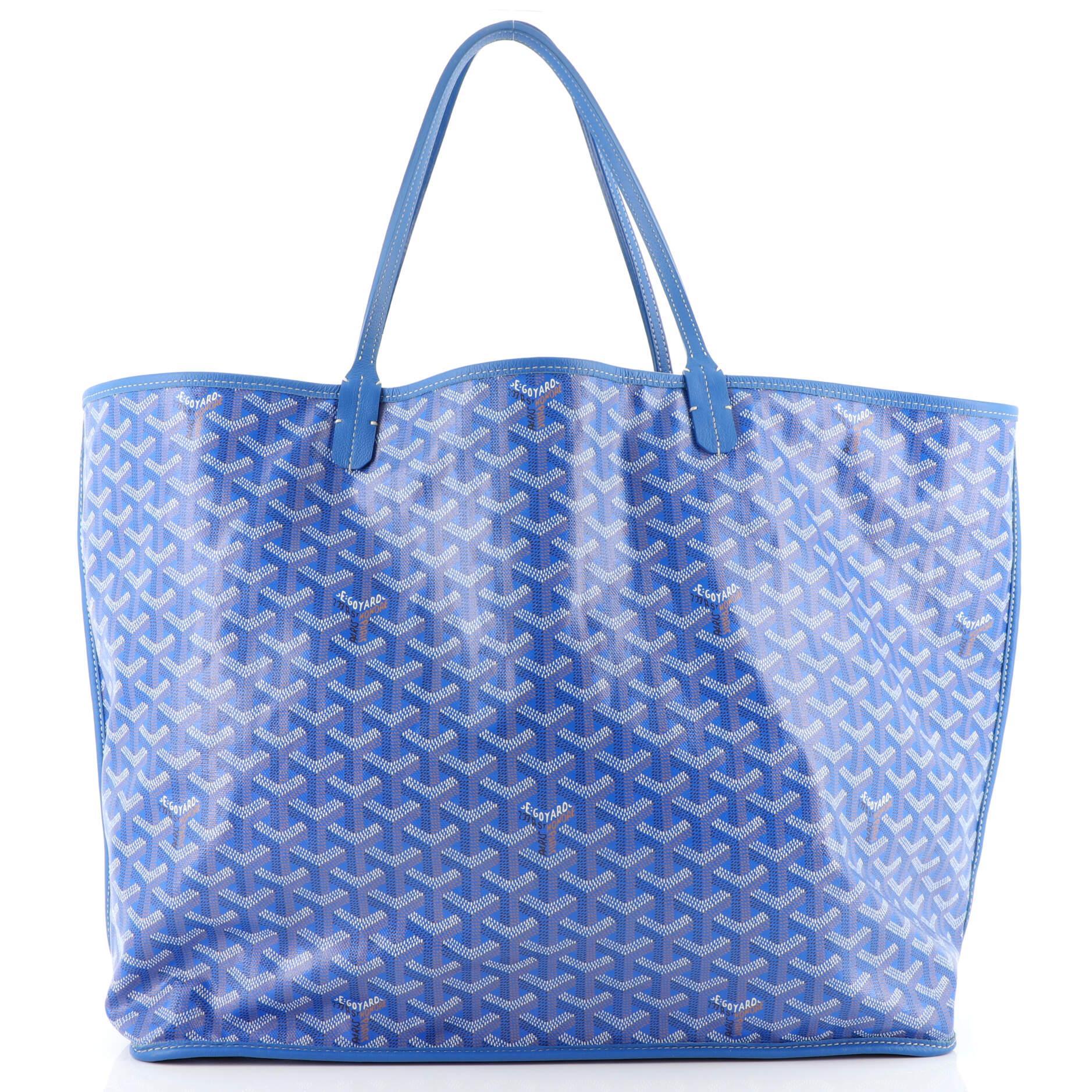 Goyard Anjou Reversible Tote Coated Canvas GM In Good Condition In NY, NY