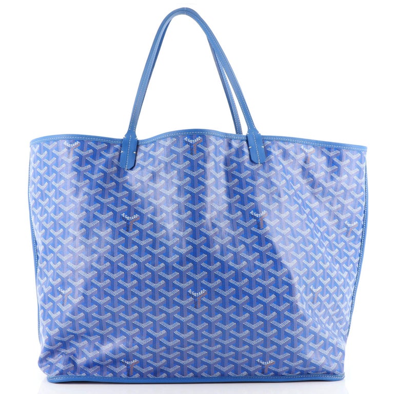 Goyard Anjou GM Blue Reversible Tote With Pouch - LVLENKA Luxury Consignment