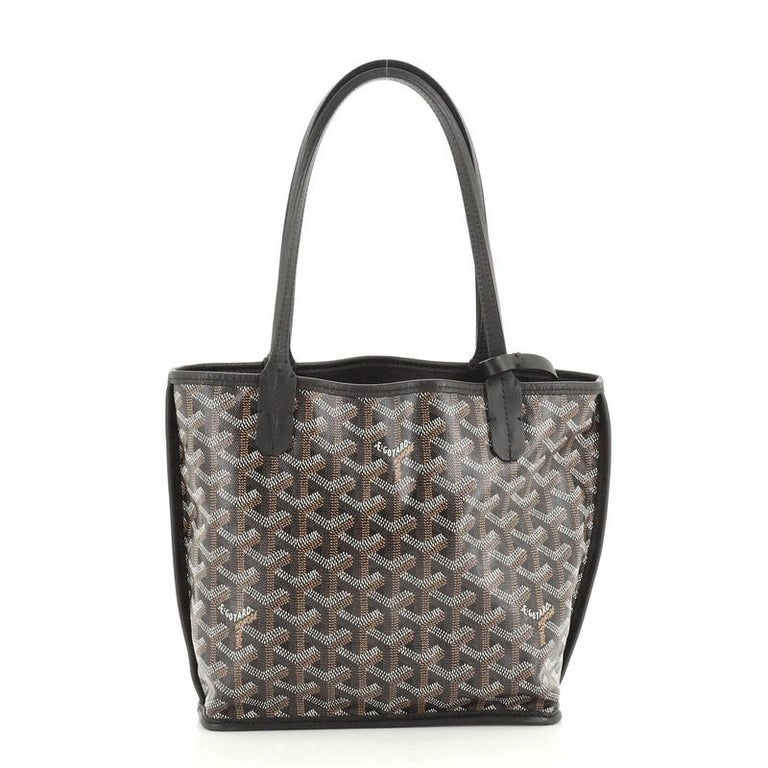 Goyard Anjou Reversible Tote Coated Canvas Mini at 1stDibs | goyard ...