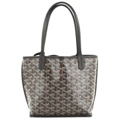 Goyard Black Anjou Reversible Tote PM - Ann's Fabulous Closeouts