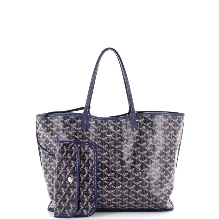 Goyard Anjou Reversible Tote Coated Canvas PM at 1stDibs