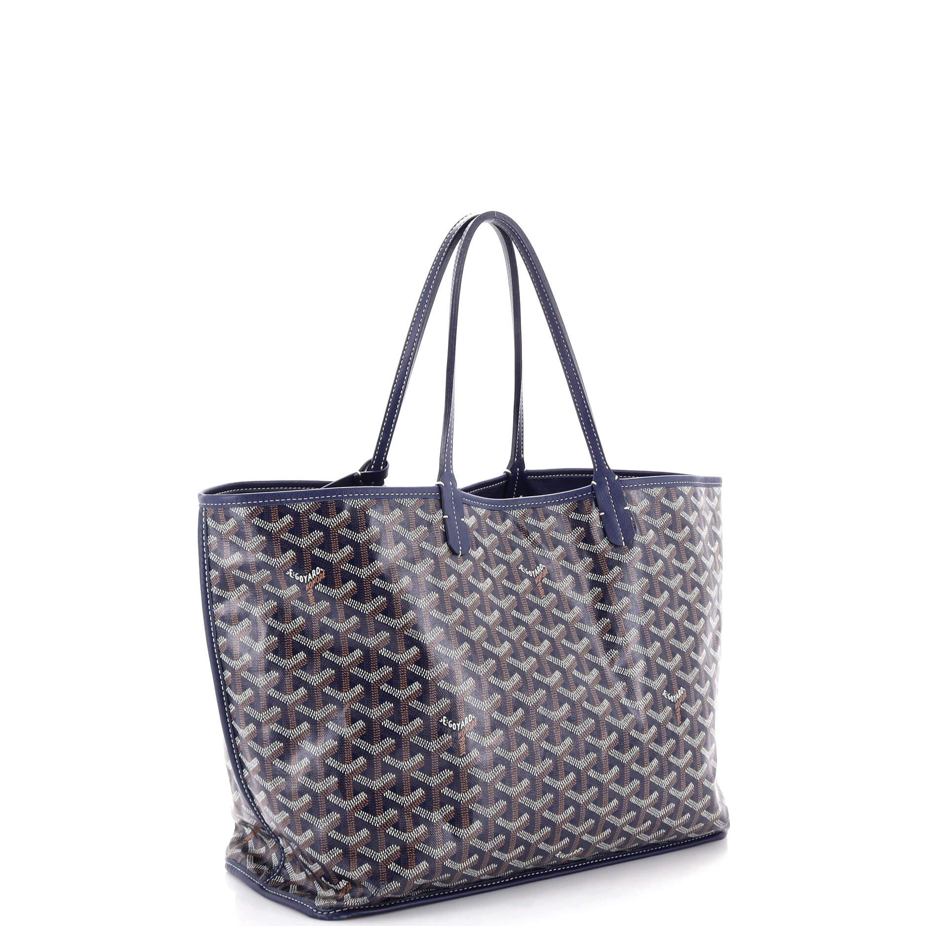 Goyard Anjou Reversible Tote Coated Canvas PM In Good Condition In NY, NY