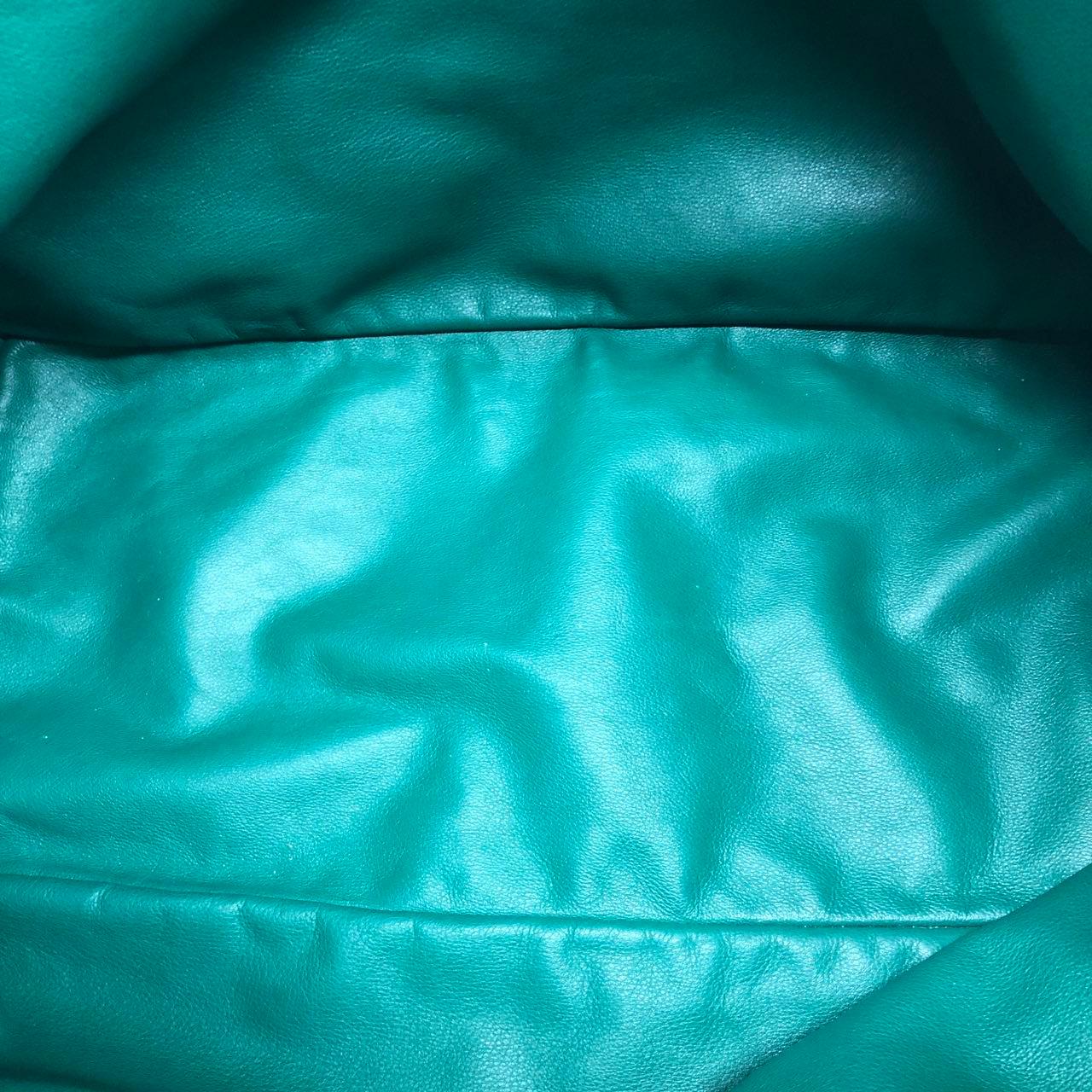Goyard Anjou Tote GM Large Green Reversible Leather Lining 2018 en vente 6