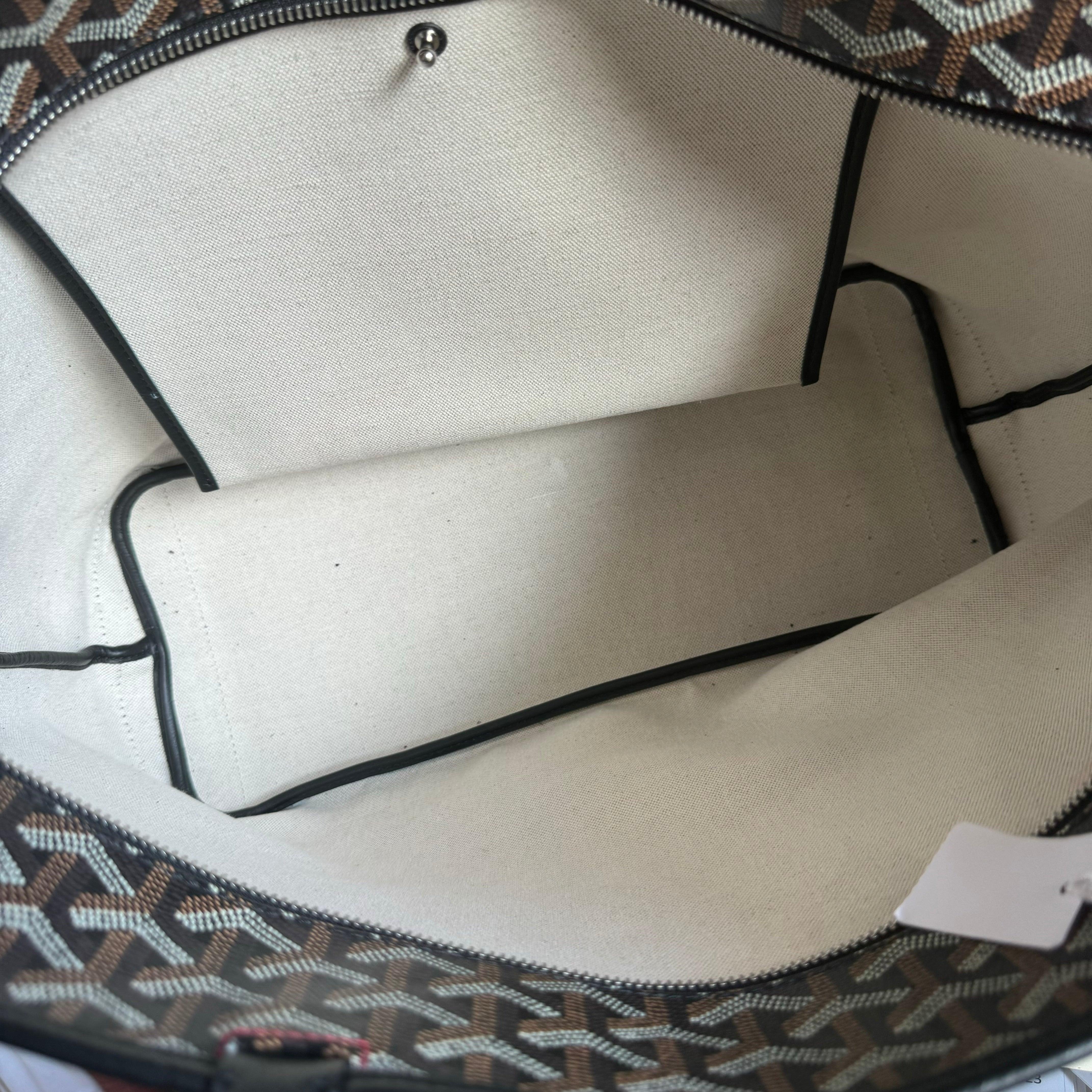 Goyard Artois GM Large Black French Bulldog Coins renforcés et fermeture éclair 11