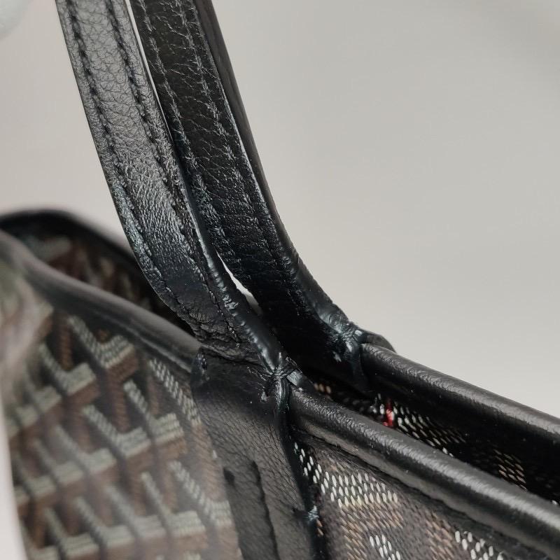 Goyard Artois GM Grande Bulldog Francés Negro Esquinas Reforzadas y Cremallera 15
