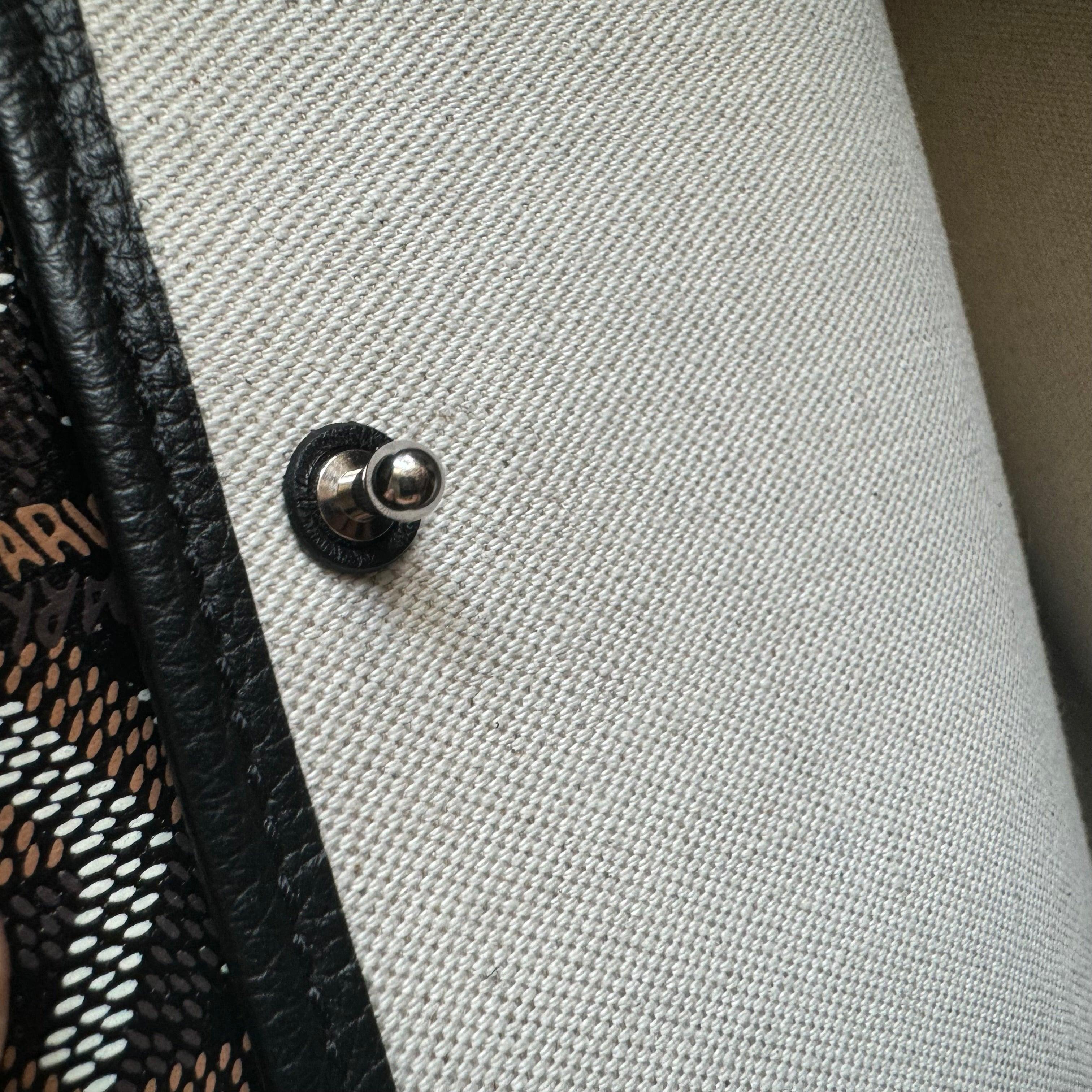 Goyard Artois GM Large Black French Bulldog Coins renforcés et fermeture éclair 15