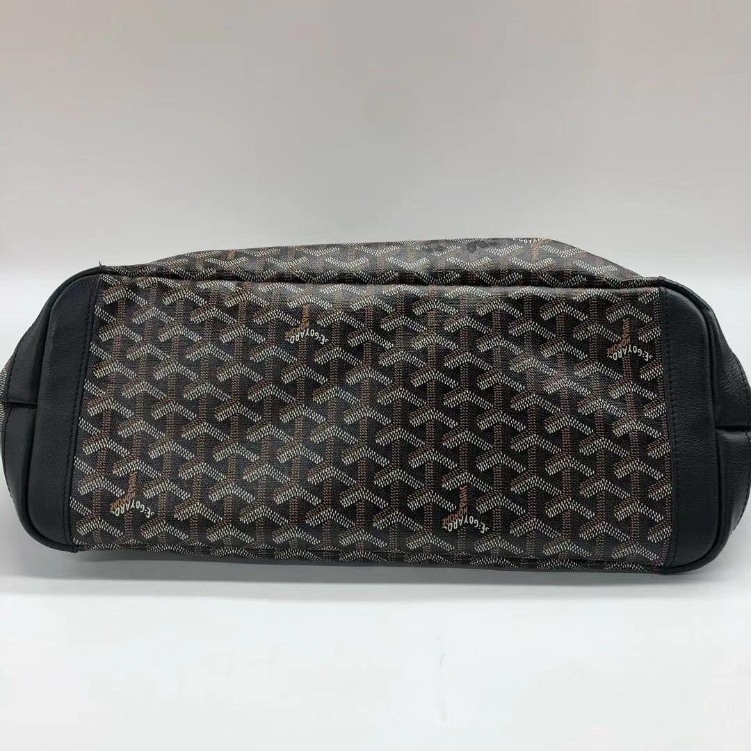 Goyard Artois GM Large Black French Bulldog Coins renforcés et fermeture éclair Bon état à AUBERVILLIERS, FR