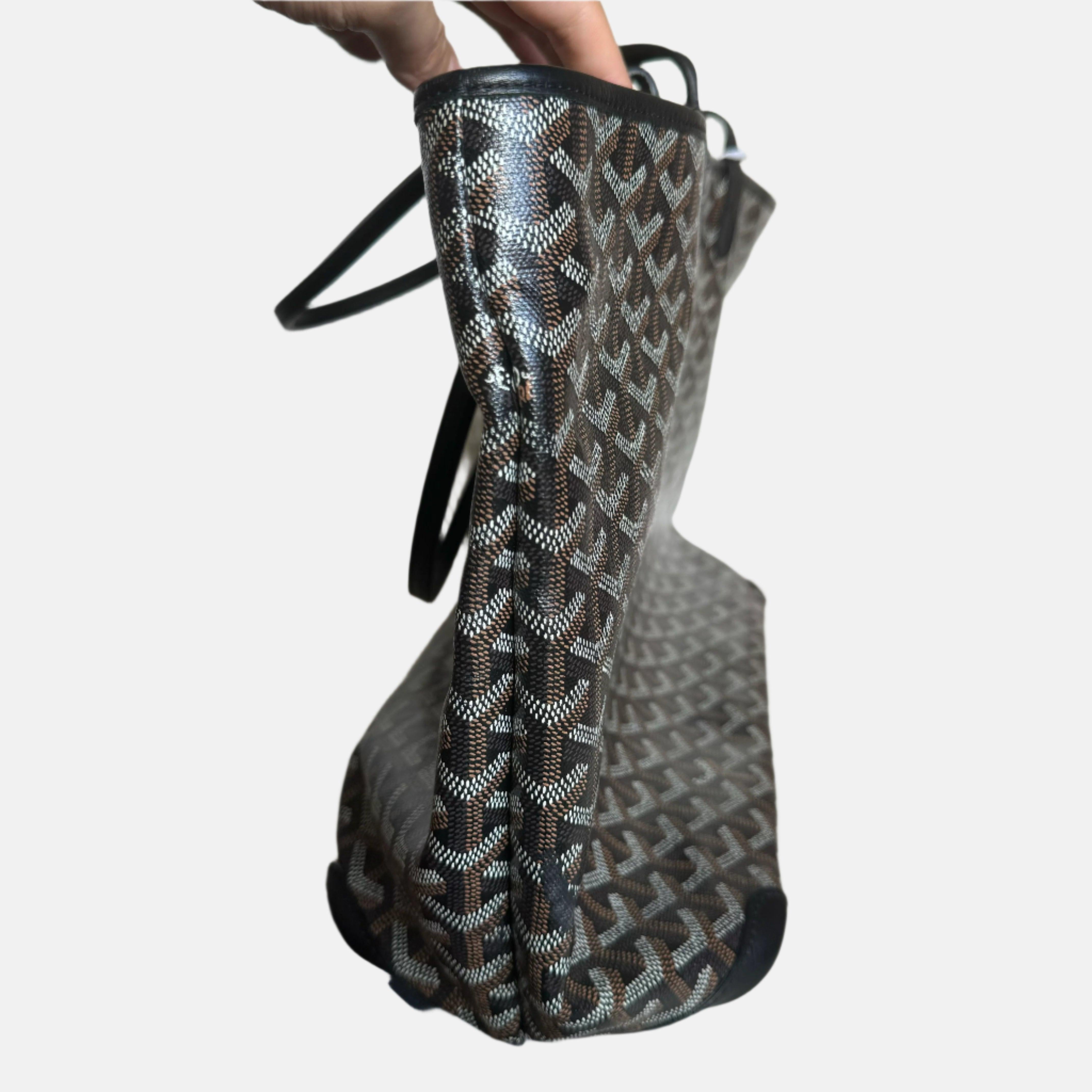  Goyard Artois GM Large Black French Bulldog Coins renforcés et fermeture éclair Pour femmes 