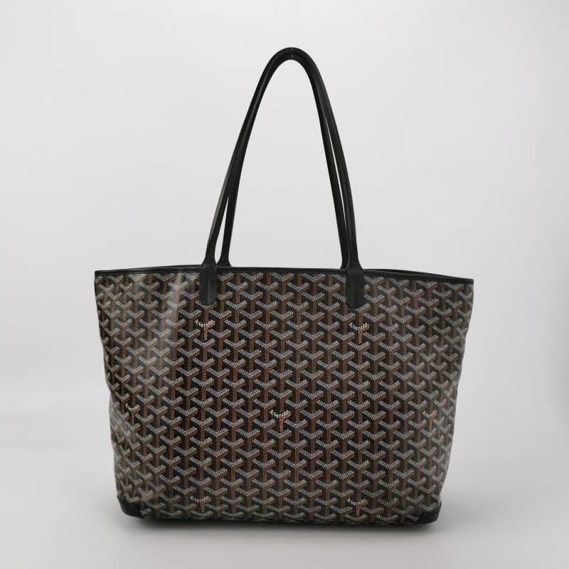 Goyard Artois GM Grande Bulldog Francés Negro Esquinas Reforzadas y Cremallera 1
