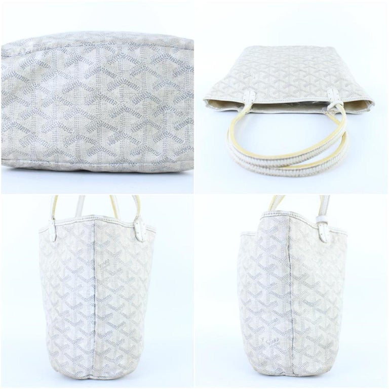 Buy Goyard GOYARD Artois PM ARTOISPMLTY50CL50P Tote Bag Herringbone Canvas  x Leather White / 350278 [Used] from Japan - Buy authentic Plus exclusive  items from Japan