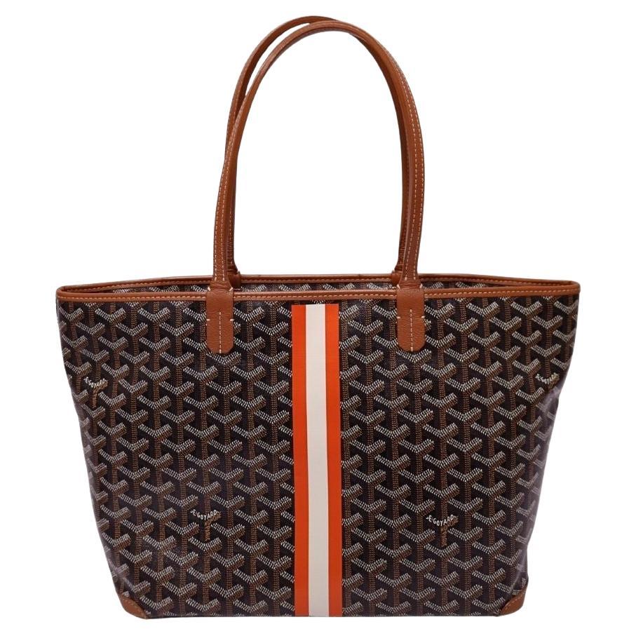 Goyard Artois MM tote bag in brown Goyardine