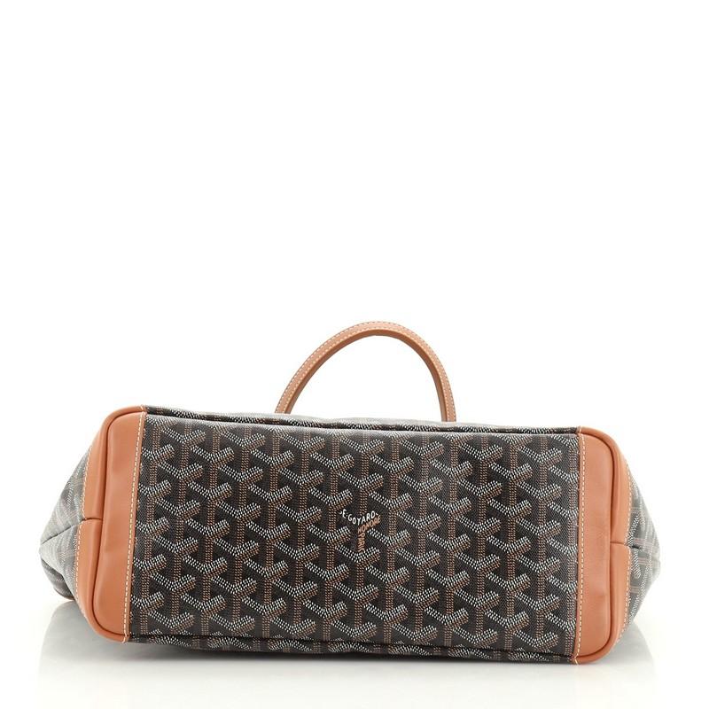 Gray Goyard  Artois Tote Coated Canvas PM