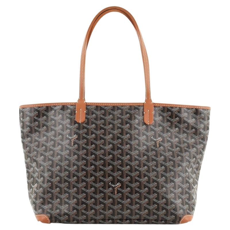 goyard brown tote bag