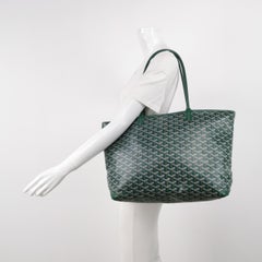 Goyard Artois Tote GM Large Green With Zipper