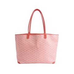 Goyard Artois Tote PM Medium Pink With Zipper and Reinforced Corners 2018
