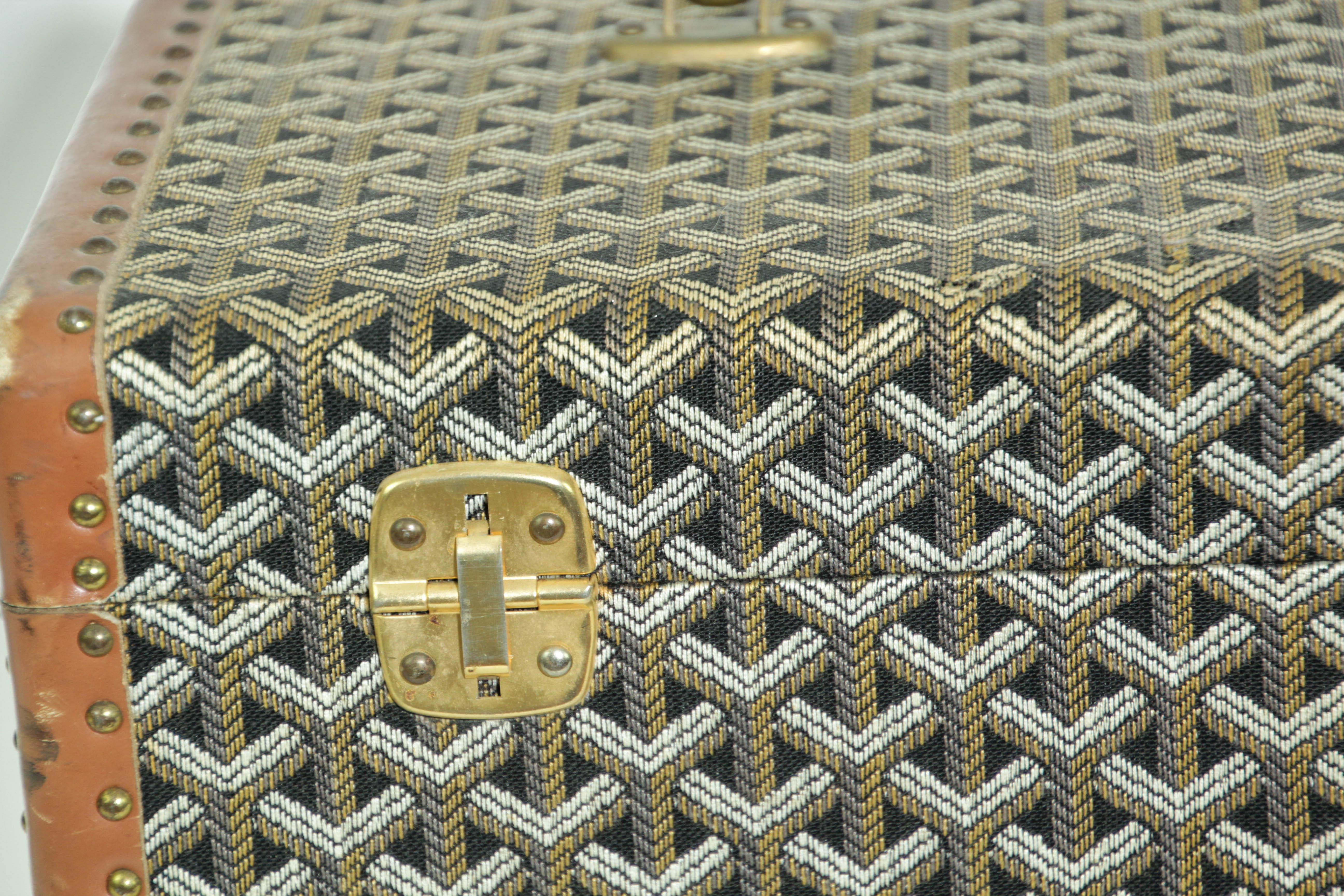 Goyard Beauty Case Goyard Trunk Goyard Train Case Goyard Jewelry Case 1960er Jahre 8