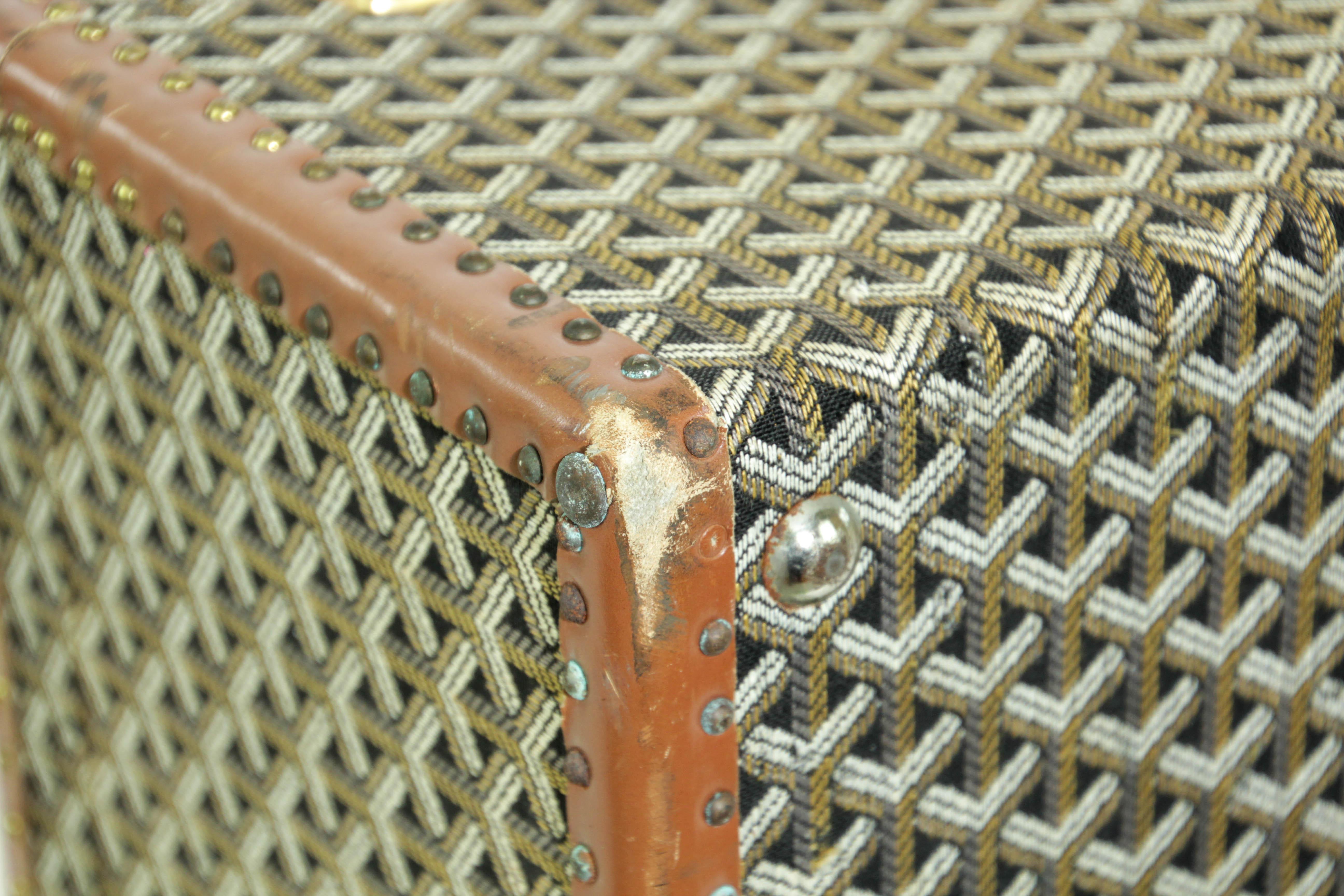 Goyard Beauty Case Goyard Trunk Goyard Train Case Goyard Jewelry Case 1960er Jahre 13