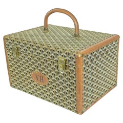 Goyard Beauty Case Goyard Trunk Goyard Train Case Goyard Jewelry Case 1960er Jahre