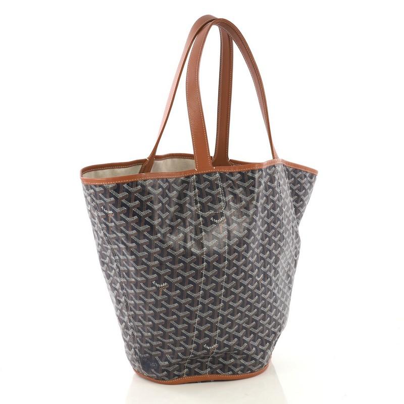 Women's or Men's Goyard Belharra Reversible Tote Coated Canvas