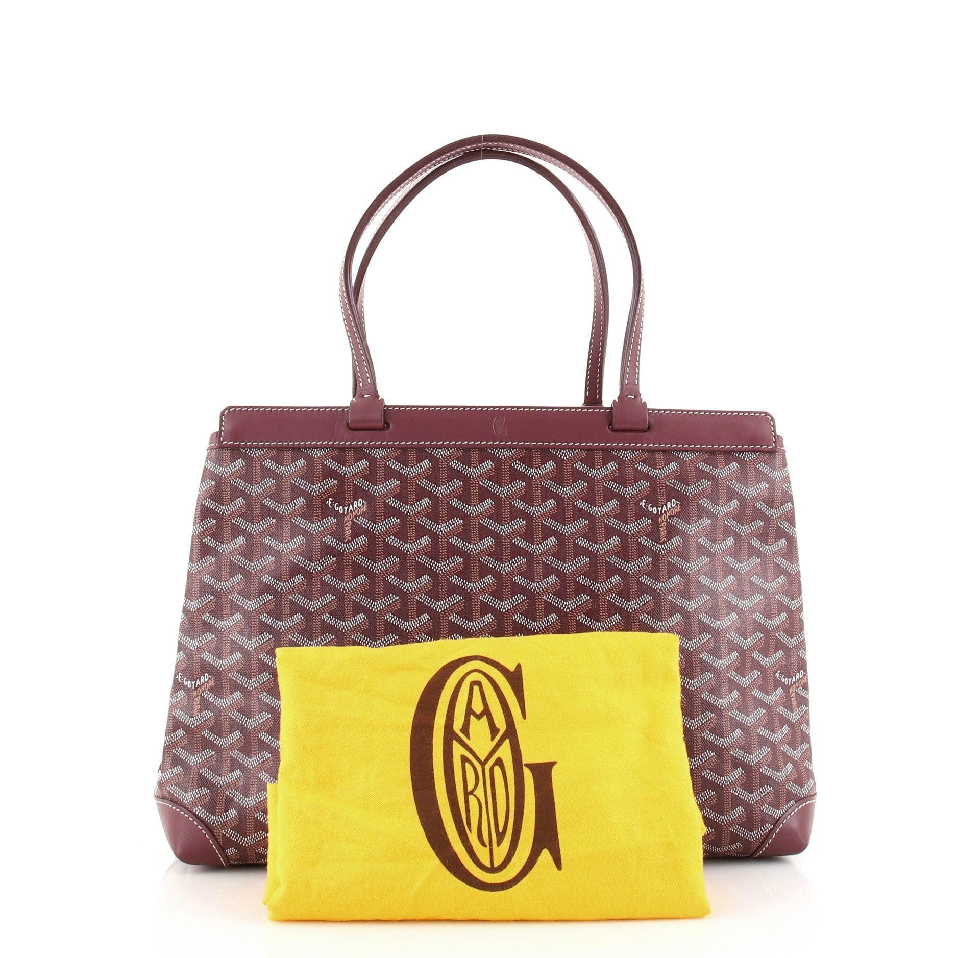 Maison Goyard Tote Bag Sac Bellechasse Biaude PM Yellow, Luxury