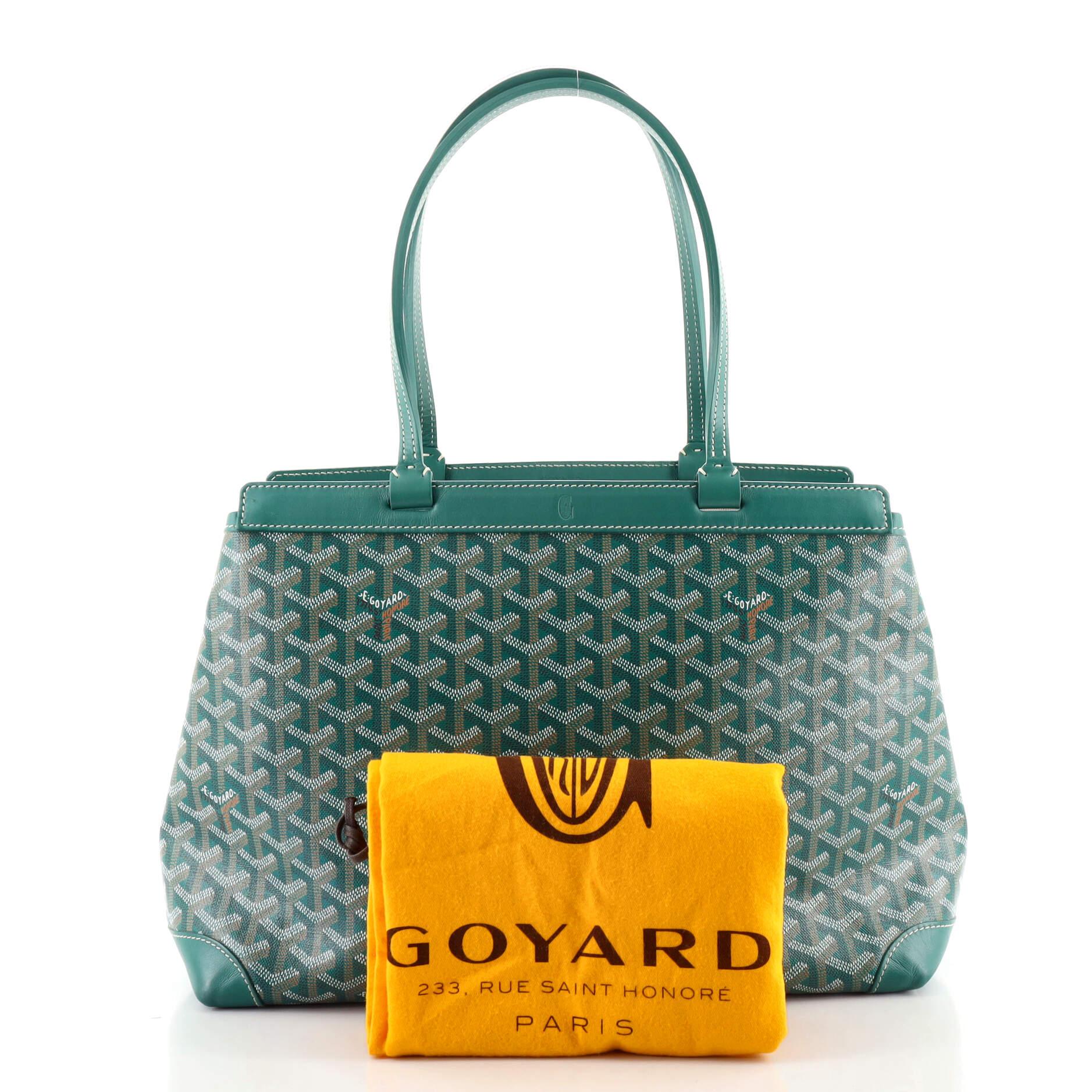 Sold at Auction: Goyard Yellow Goyardine Bellechasse Biaude PM