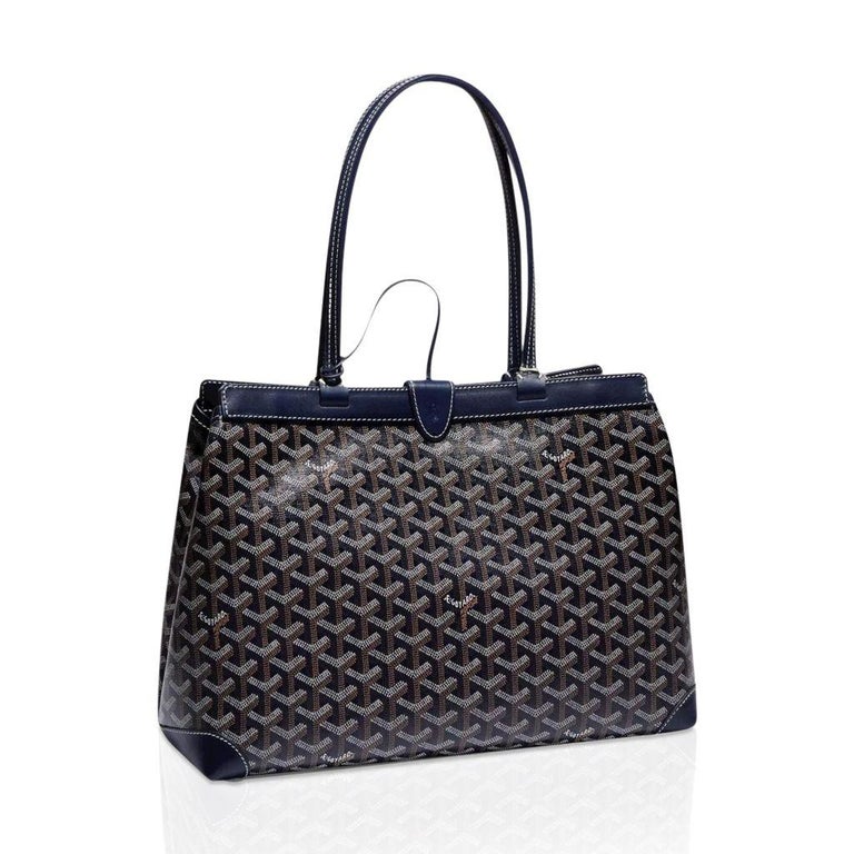 Goyard Monte Carlo Clutch with Strap Coated Canvas PM at 1stDibs