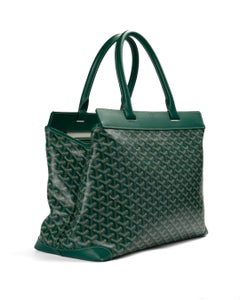 Goyard Bellechasse Large Goyardine Green