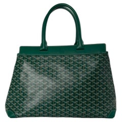 Goyard Bellechasse Large Goyardine Green