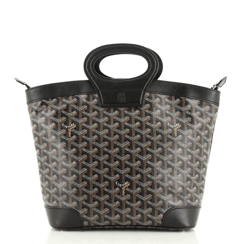 Black Goyard Beluga Bag Coated Canvas PM