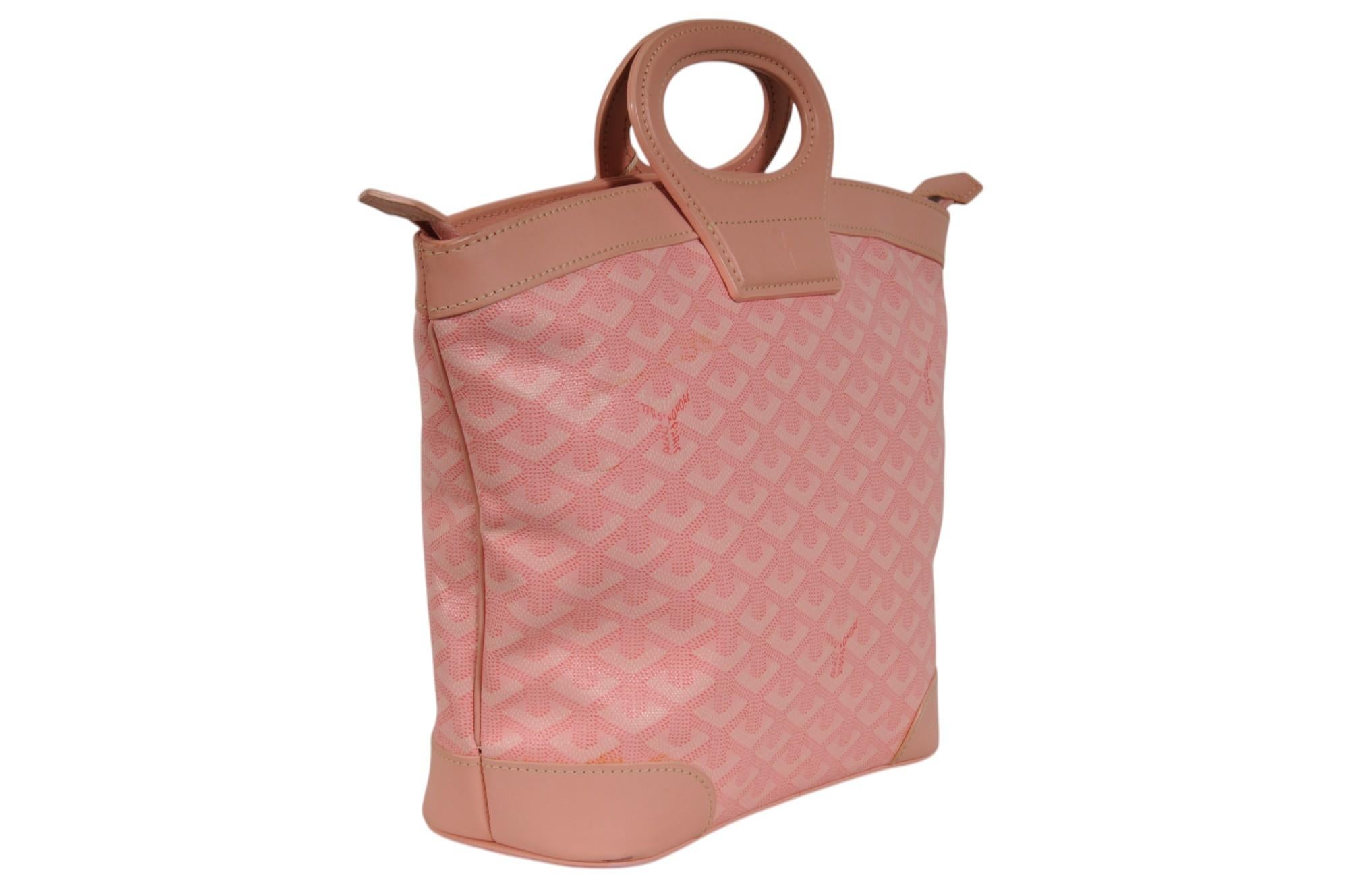 Women's or Men's Goyard Beluga PM Top Handle Mini Tote Bag Sakura Pink Limited Edition Japan For Sale