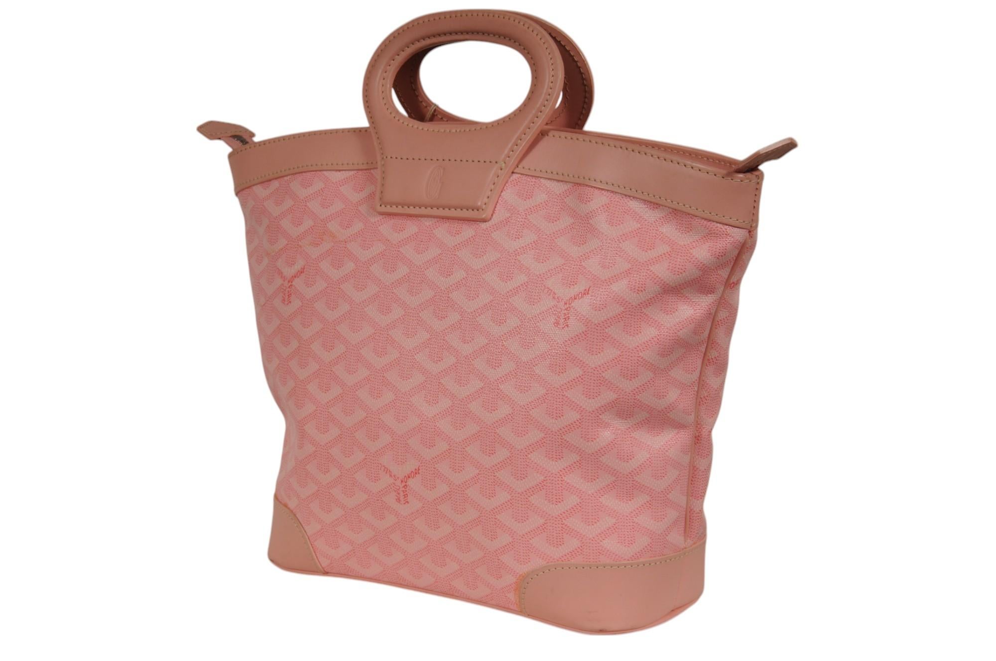 Goyard Beluga PM Top Handle Mini Tote Bag Sakura Pink Limited Edition Japan For Sale 1
