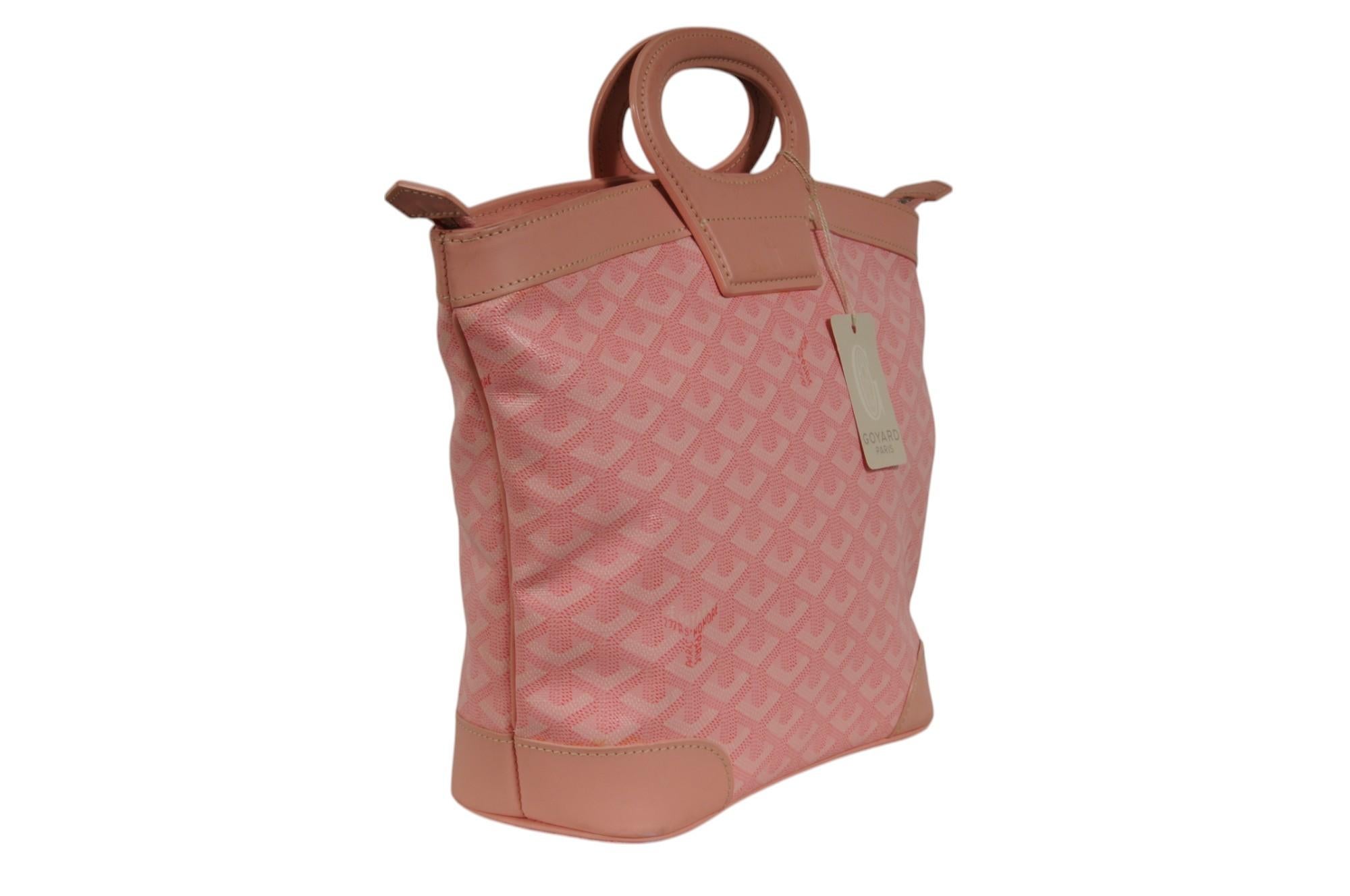 Goyard Beluga PM Top Handle Mini Tote Bag Sakura Pink Limited Edition Japan For Sale 2