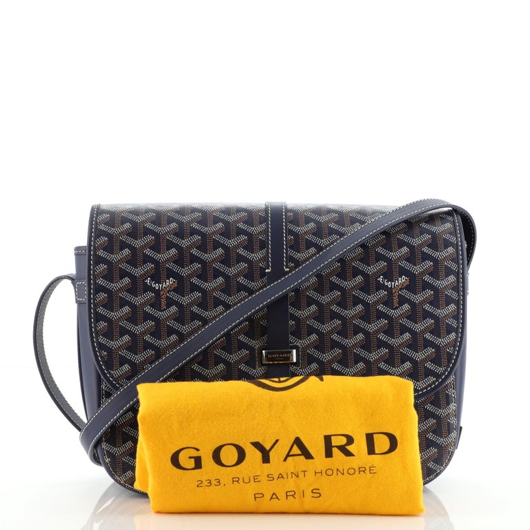 Authentic Goyard Belvedere II MM Bag Noir w/ Tags and Receipt