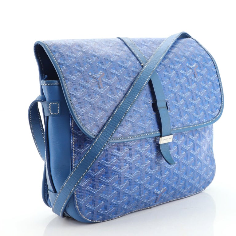 Goyard Goyardine Belvedere II Messenger - Blue Crossbody Bags, Handbags -  GOY37097