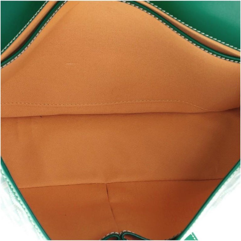 Goyard Belvedere II Messenger Bag Coated Canvas MM Green 889621