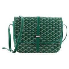 green goyard bag price