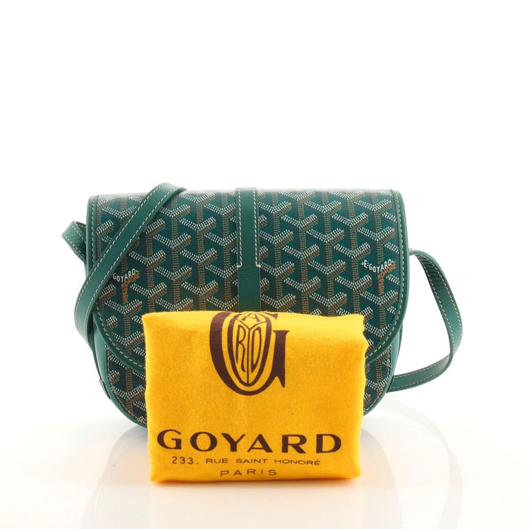 Goyard Belvedere Pm Green Messenger Bag Canvas/Cowhide High Quatity Shoulder  Bag Unboxing 