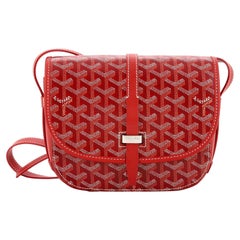 Sac messager Goyard Belvedere II en toile enduite PM