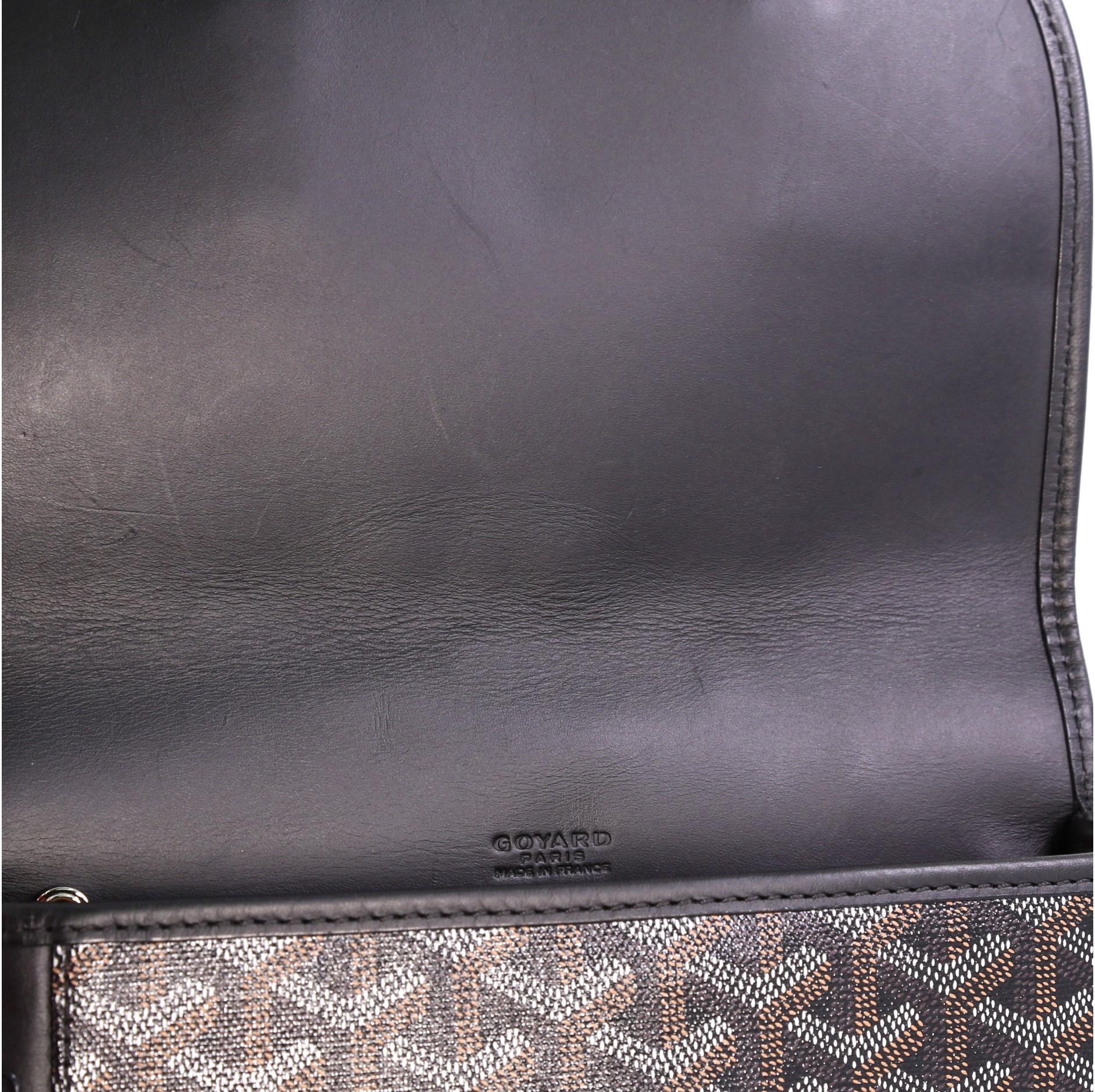 Goyard Belvedere Messenger Bag Coated Canvas PM In Good Condition In NY, NY