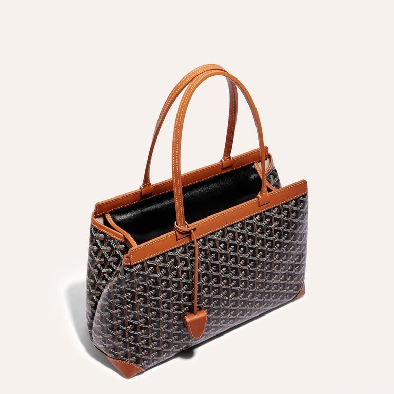 Goyard Black and Tan Bellechasse Biaude PM bag For Sale at 1stDibs