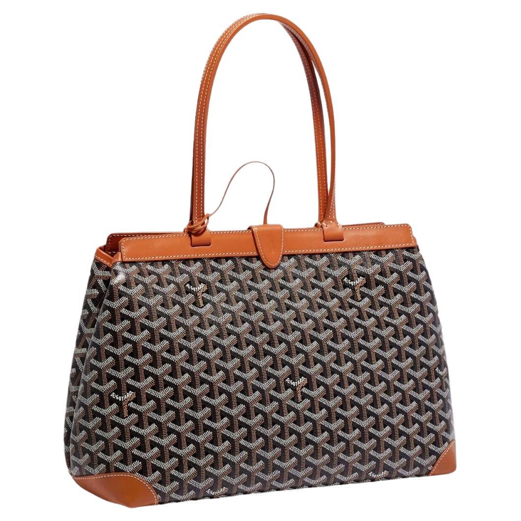 Goyard Blue Canvas Leather Grenadine Hobo Bag For Sale at 1stDibs goyard grenadine hobo